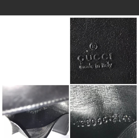 Gucci Authentic 6 Black Leather Key Case Silver Hard Ware - Picture 7 of 12